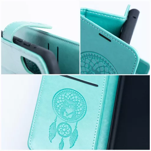 Mezzo Flip tok SAMSUNG A14 4G / A14 5G dreamcatcher zöld