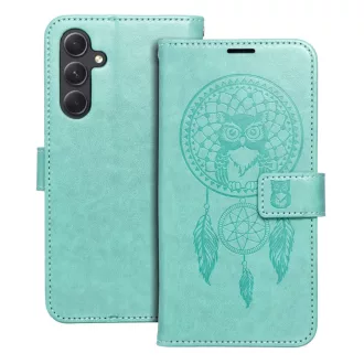 Mezzo Flip tok SAMSUNG A54 5G dreamcatcher zöld