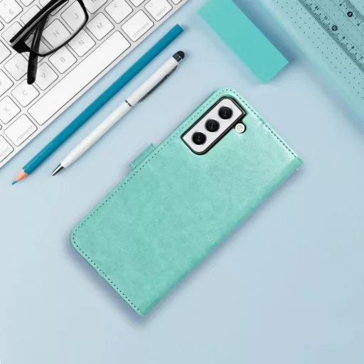 Mezzo Flip tok SAMSUNG A54 5G dreamcatcher zöld
