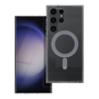   Clear Mag Cover tok Samsung S23 ULTRA  (STR) Magsafe kompatibilis átlátszó