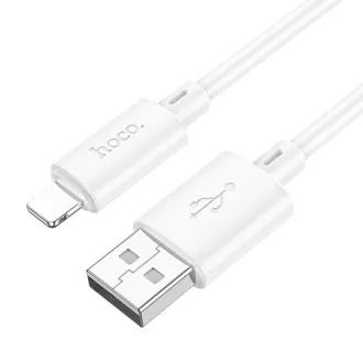 Hoco X88 USB-A – Lightning kábel 1 m 2,4A fehér