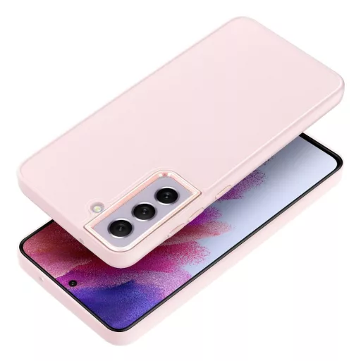 Frame tok SAMSUNG S21 FE púderrózsaszín