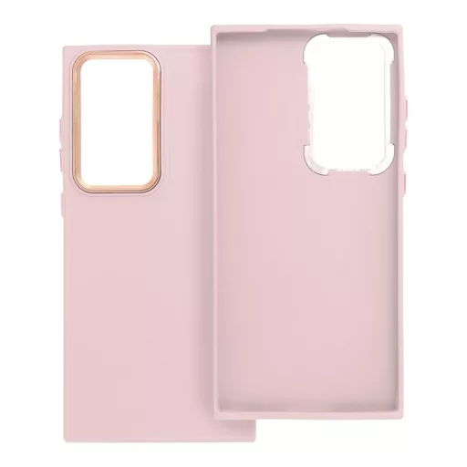 Frame tok SAMSUNG S23 Ultra púderrózsaszín
