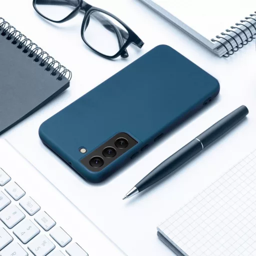 Szilikon tok SAMSUNG A14 5G / A14 4G kék