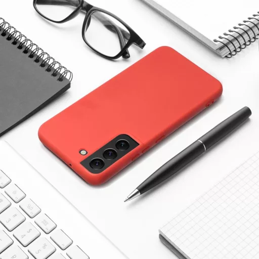 Szilikon tok SAMSUNG A14 5G / A14 4G barack
