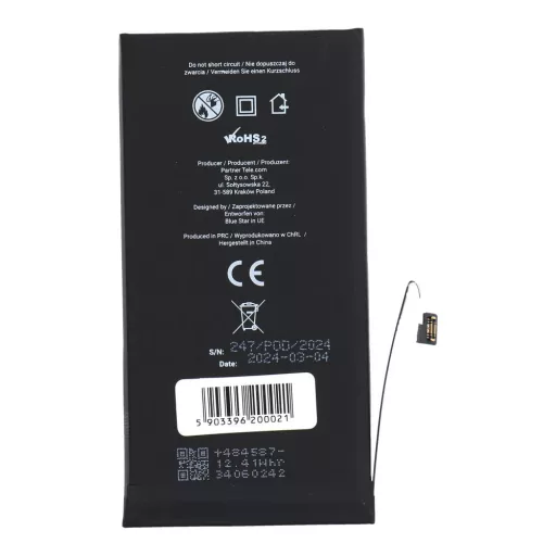 Akkumulátor iPhone 13 3227 mAh Blue Star HQ
