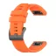 Szilikon szíj GARMIN FENIX 3 / 3HR / 5X / 6X / 6X Pro / 7X / 7X Pro narancs
