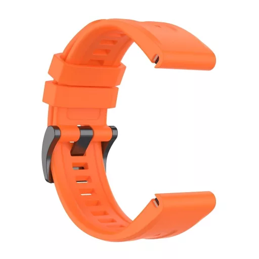 Szilikon szíj GARMIN FENIX 3 / 3HR / 5X / 6X / 6X Pro / 7X / 7X Pro narancs
