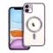 Electro Mag Cover tok iPhone 11  Magsafe kompatibilis lila
