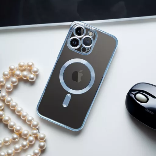 Electro Mag Cover tok iPhone 13 PRO  Magsafe kompatibilis kék