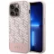 GUESS tok iPhone 14 Pro Magsafe kompatibilis GUHMP14LHGCFSEP (GCUBE Stripes) rózsaszín