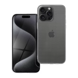   Szilikon tok iPhone 15 PRO MAX Clear Case 2 mm Box átlátszó