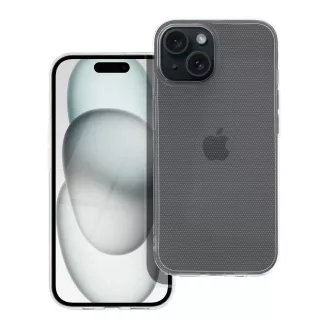 Szilikon tok iPhone 15 Clear Case 2 mm Box átlátszó