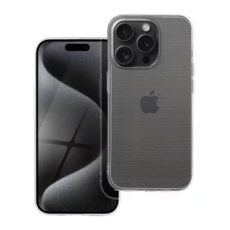 Szilikon tok iPhone 15 PRO Clear Case 2 mm Box átlátszó