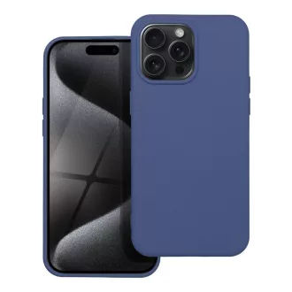 Szilikon tok iPhone 15 Pro Max kék