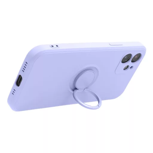 Silicone Ring tok iPhone 15 PRO  lila