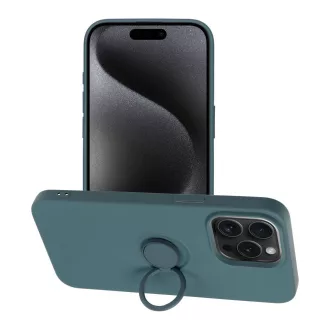 Silicone Ring tok iPhone 15 PRO MAX  zöld