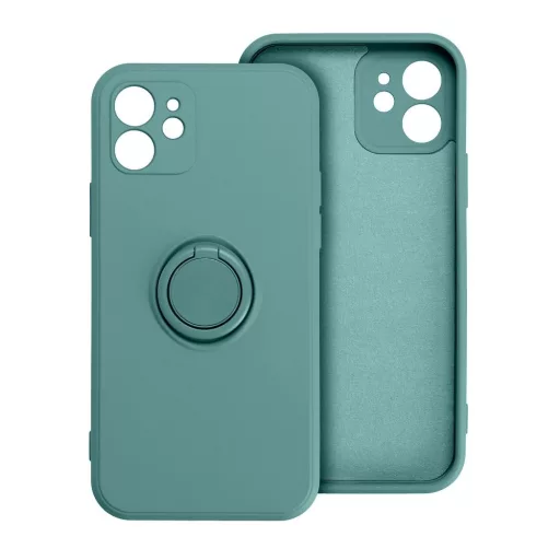Silicone Ring tok iPhone 15 PRO MAX  zöld