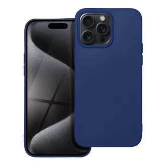 Soft tok iPhone 15 Pro Max dark kék