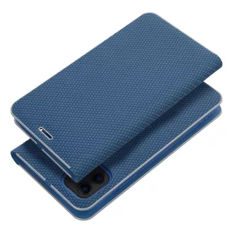 Luna Carbon Flip tok iPhone 15 kék