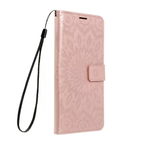 Mezzo Flip tok iPhone 15 Plus mandala rozéarany