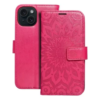 Mezzo Flip tok iPhone 15 mandala magenta