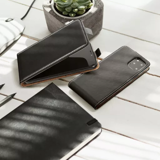 SLIM FLEXI FRESH Flip tok  iPhone 15 Plus fekete