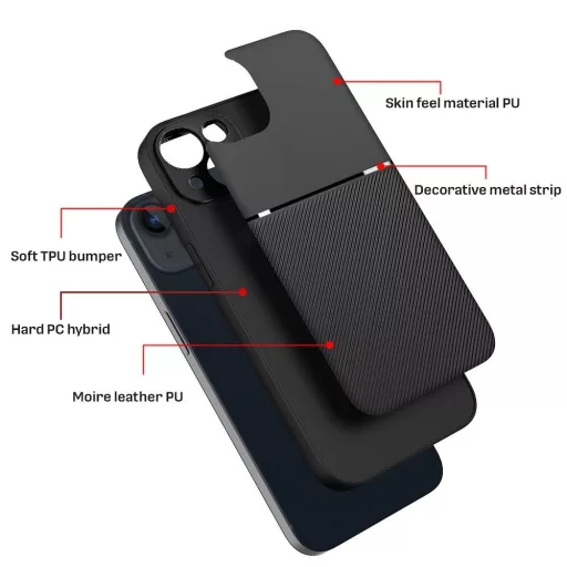 Noble tok iPhone 15  fekete