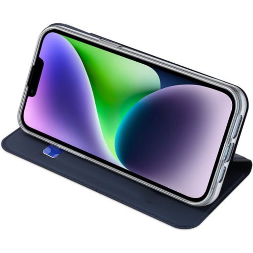DUX DUCIS SKIN PRO Flip tok  iPhone 15 Plus kék