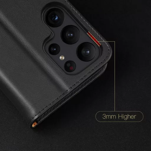 DUX DUCIS HIVO Flip tok SAMSUNG S23 Plus fekete