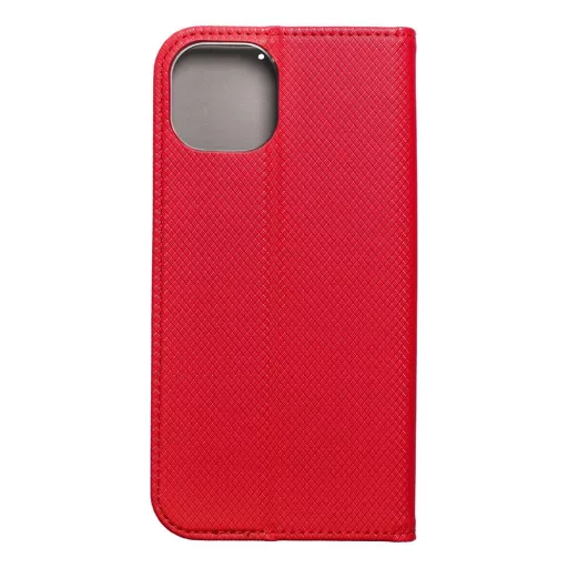 Smart Case Flip tok iPhone 15 Plus piros