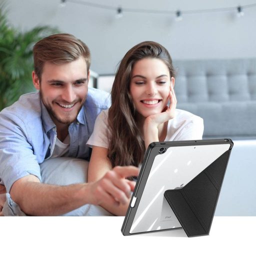 DUX DUCIS tok MAGI ceruzatartóval iPad 10,9 (2022) fekete