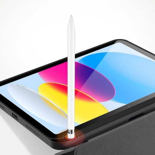DUX DUCIS tok DOMO, összecsukható, ceruzatartóval iPad 10 (2022) fekete