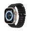 DUX DUCIS OCEAN WAVE szilikon szíj Apple Watch 38 / 40 / 41 mm fekete