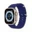 DUX DUCIS OCEAN WAVE szilikon szíj Apple Watch 42 / 44 / 45 mm kék