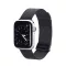 DUX DUCIS MILANESE mágneses rozsdamentes acél szíj Apple Watch 38 / 40 / 41 mm fekete