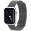 DUX DUCIS MILANESE mágneses rozsdamentes acél szíj Apple Watch 38 / 40 / 41 mm szürke