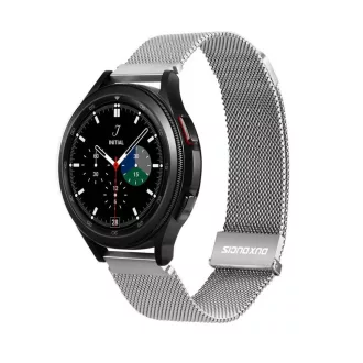   DUX DUCIS MILANESE mágneses rozsdamentes acél szíj 22 mm ezüst