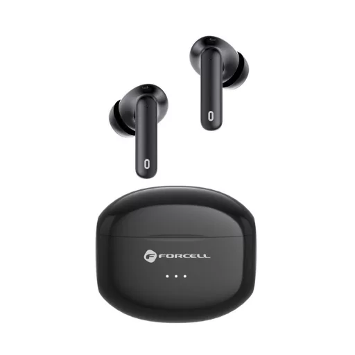 Forcell F-Audio Clear Sound TWS vezeték nélküli fülhallgató Fekete