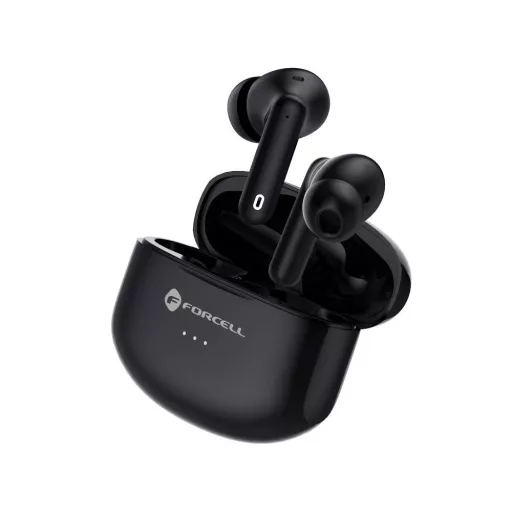 Forcell F-Audio Clear Sound TWS vezeték nélküli fülhallgató Fekete