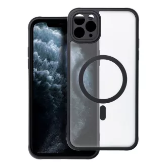  Full Matte Mag Cover tok iPhone 11 PRO MAX MagSafe kompatibilis fekete