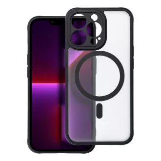   Full Matte Mag Cover tok iPhone 13 PRO  Magsafe kompatibilis fekete