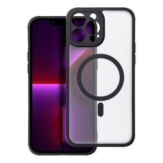   Full Matte Mag Cover tok iPhone 13 PRO MAX  Magsafe kompatibilis fekete