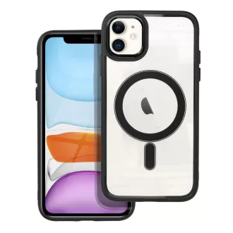   Color Edge Mag Cover tok iPhone 11  Magsafe kompatibilis fekete