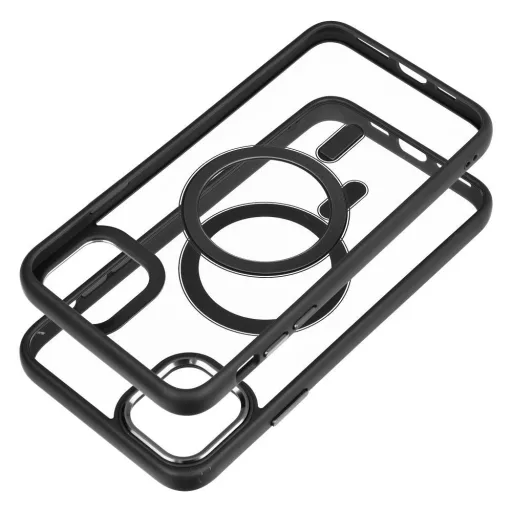 iPhone 11 Pro Max Color Edge MagSafe kompatibilis tok fekete