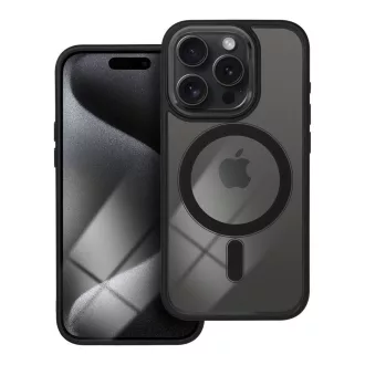   Color Edge Mag Cover tok iPhone 15 PRO  Magsafe kompatibilis fekete
