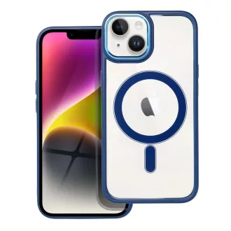 Color Edge Mag Cover tok iPhone 14 MagSafe kompatibilis kék