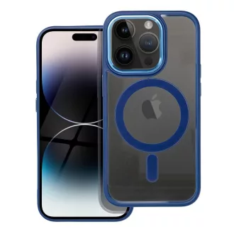   Color Edge Mag Cover tok iPhone 14 PRO MagSafe kompatibilis kék