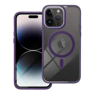   Color Edge Mag Cover tok iPhone 14 PRO MAX MagSafe kompatibilis lila