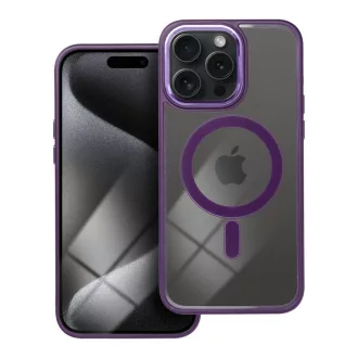   Color Edge Mag Cover tok iPhone 15 PRO MAX Magsafe kompatibilis lila